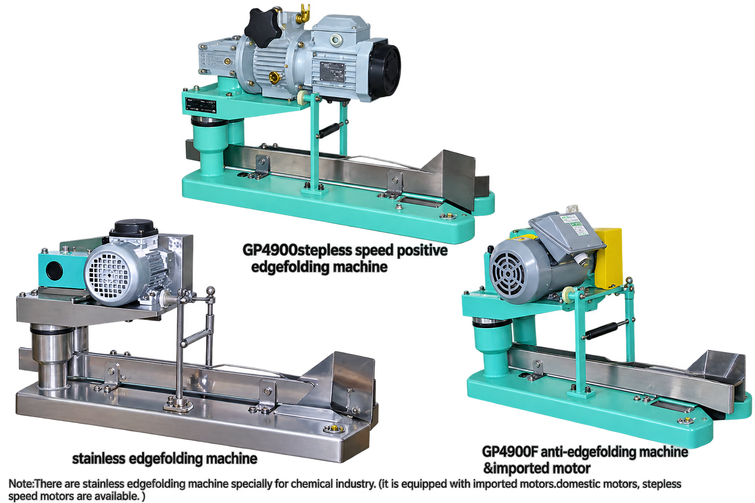 GP4900 Automatic Bag Edgefolding Machine Catalog Cover