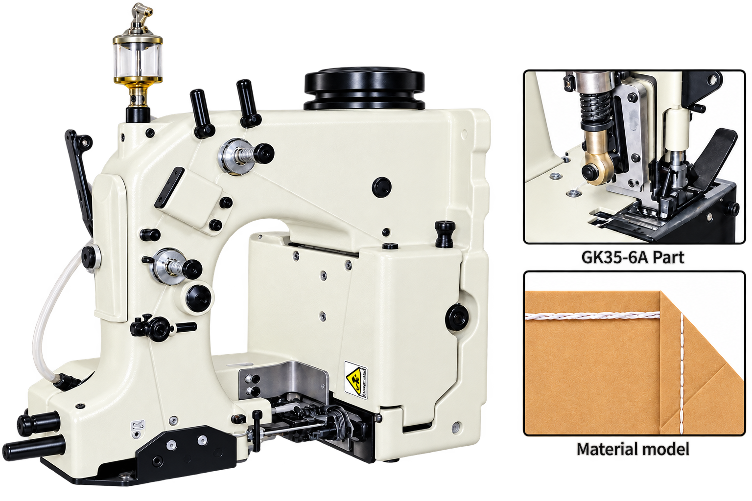 GK35-6A Automatic Bag Sealing Sewing Machine Catalog Cover
