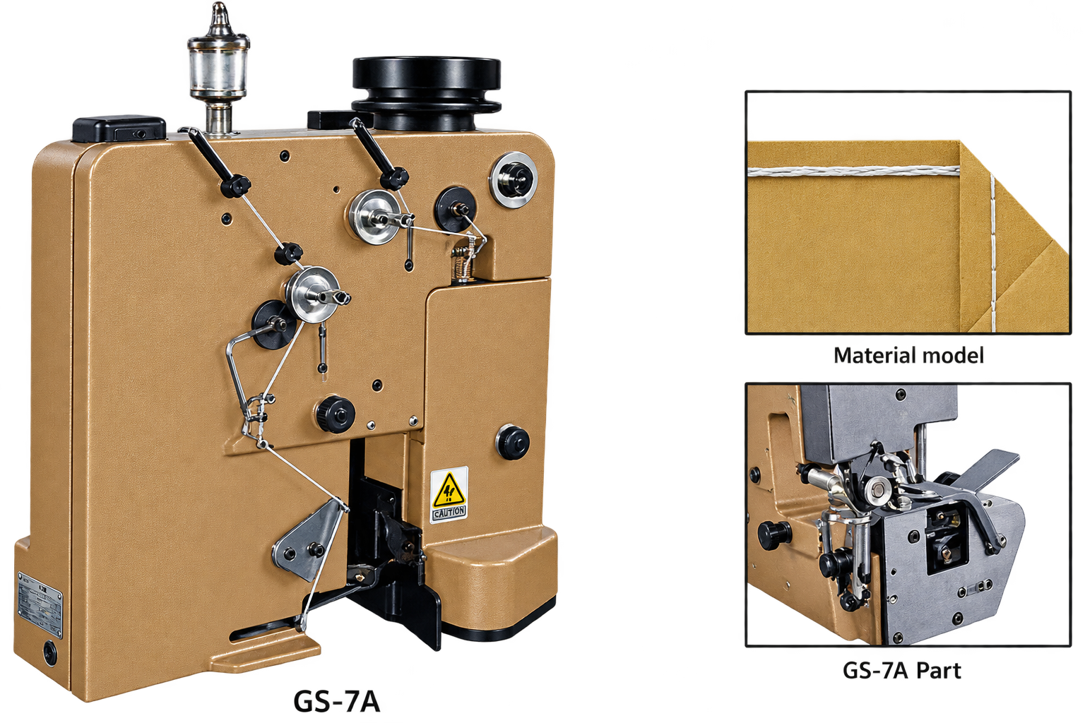 GS-7A Bag Sewing Machine Catalog Cover