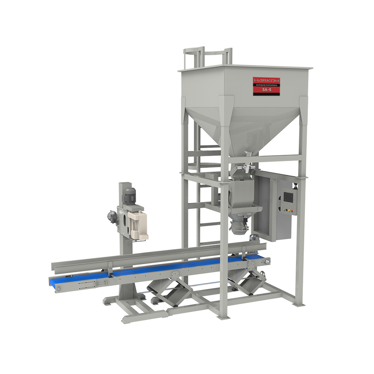 Harkom SA-S Semi Automatic Sack Filling Machine Catalog Cover