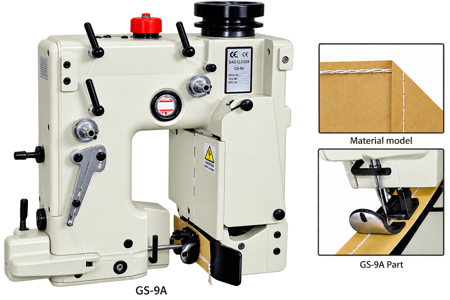 GS-9A Bag Sealing Sewing Machine Catalog Cover