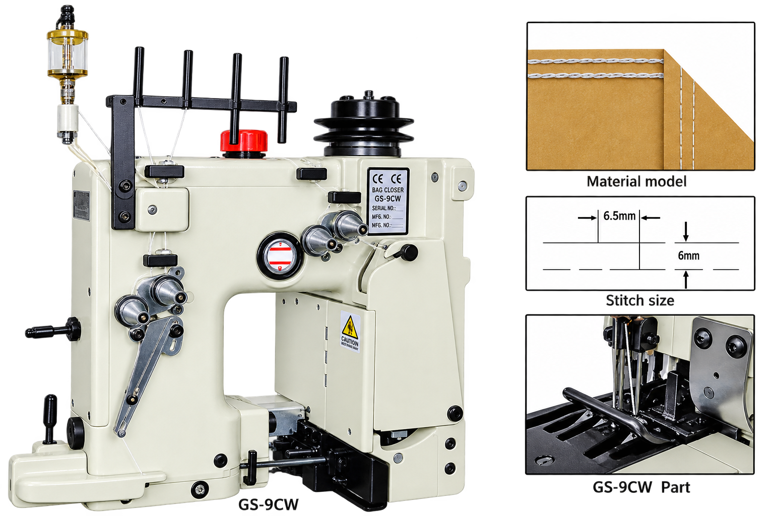 GS-9CW Bag Sealing Sewing Machine Catalog Cover
