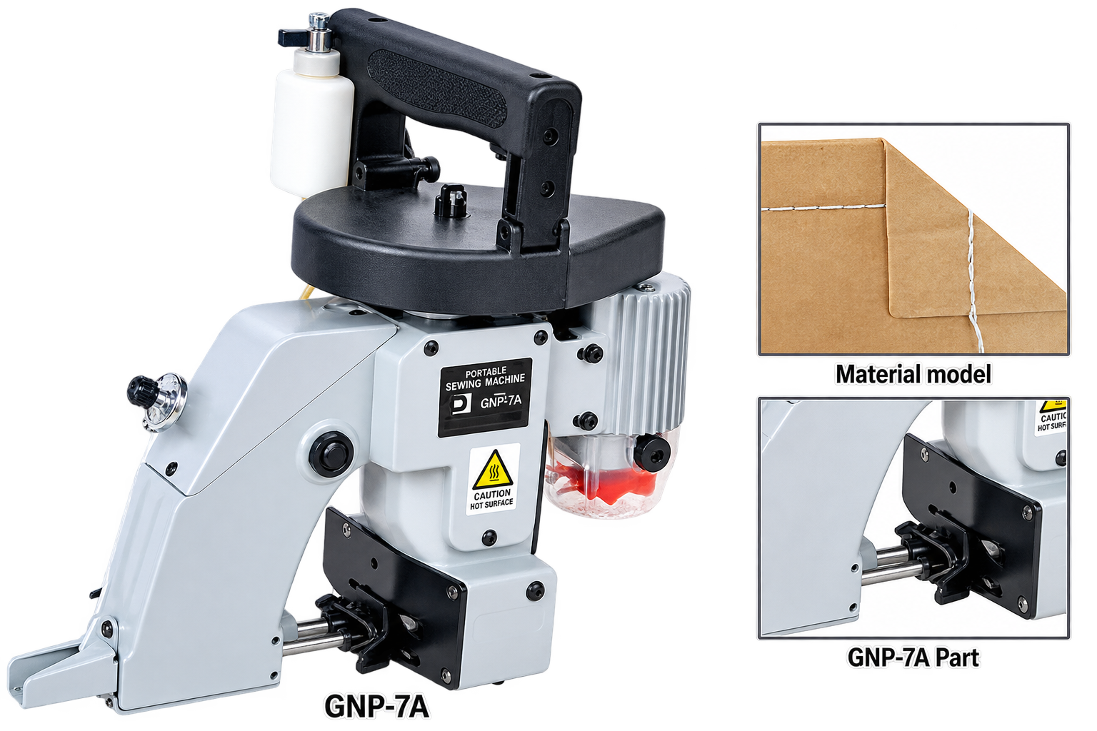 GNP-7A Portable Sewing Machine Catalog Cover