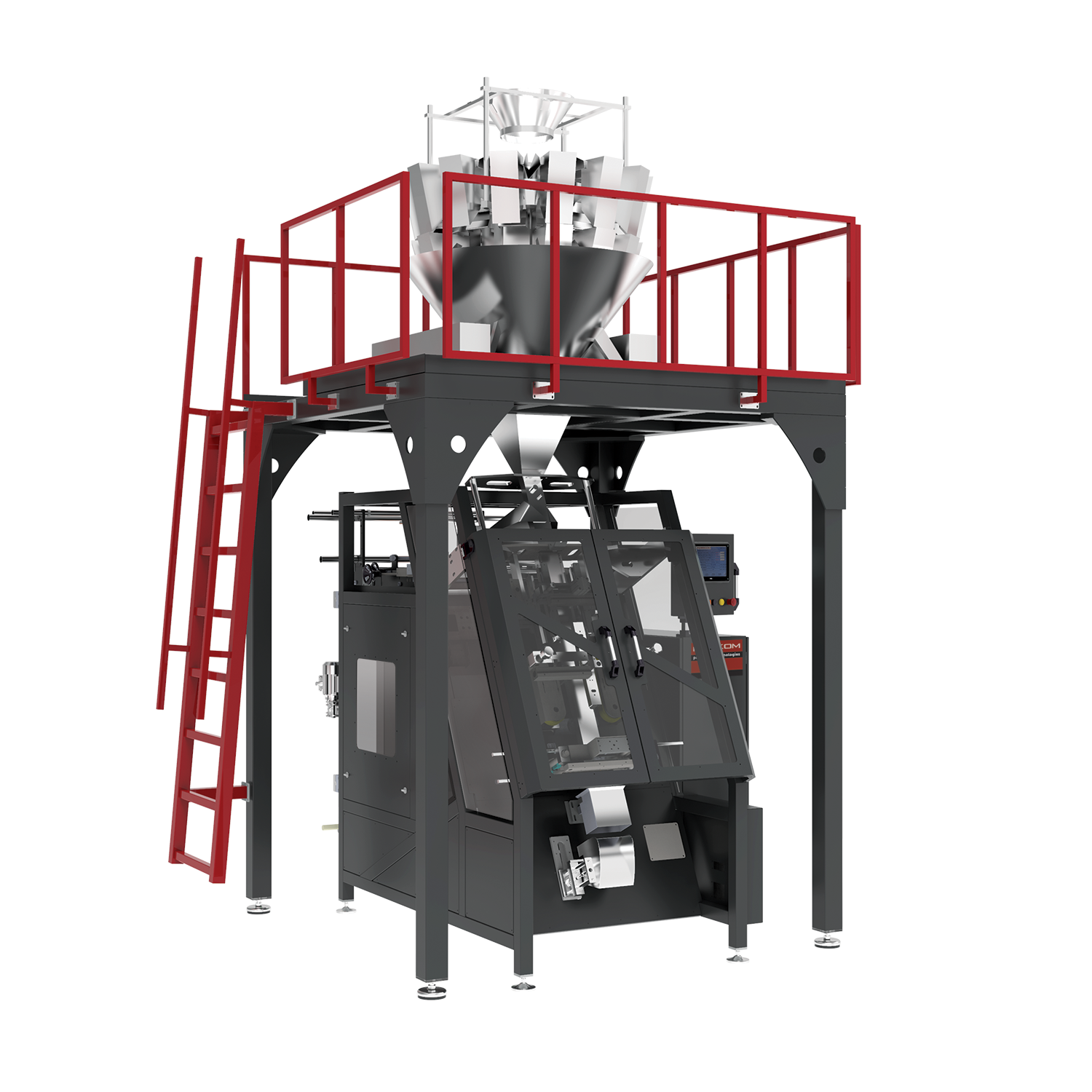 Harkom FMQ-W Multiple Electronic Weighing Quadro Packaging Machine Catalog Cover