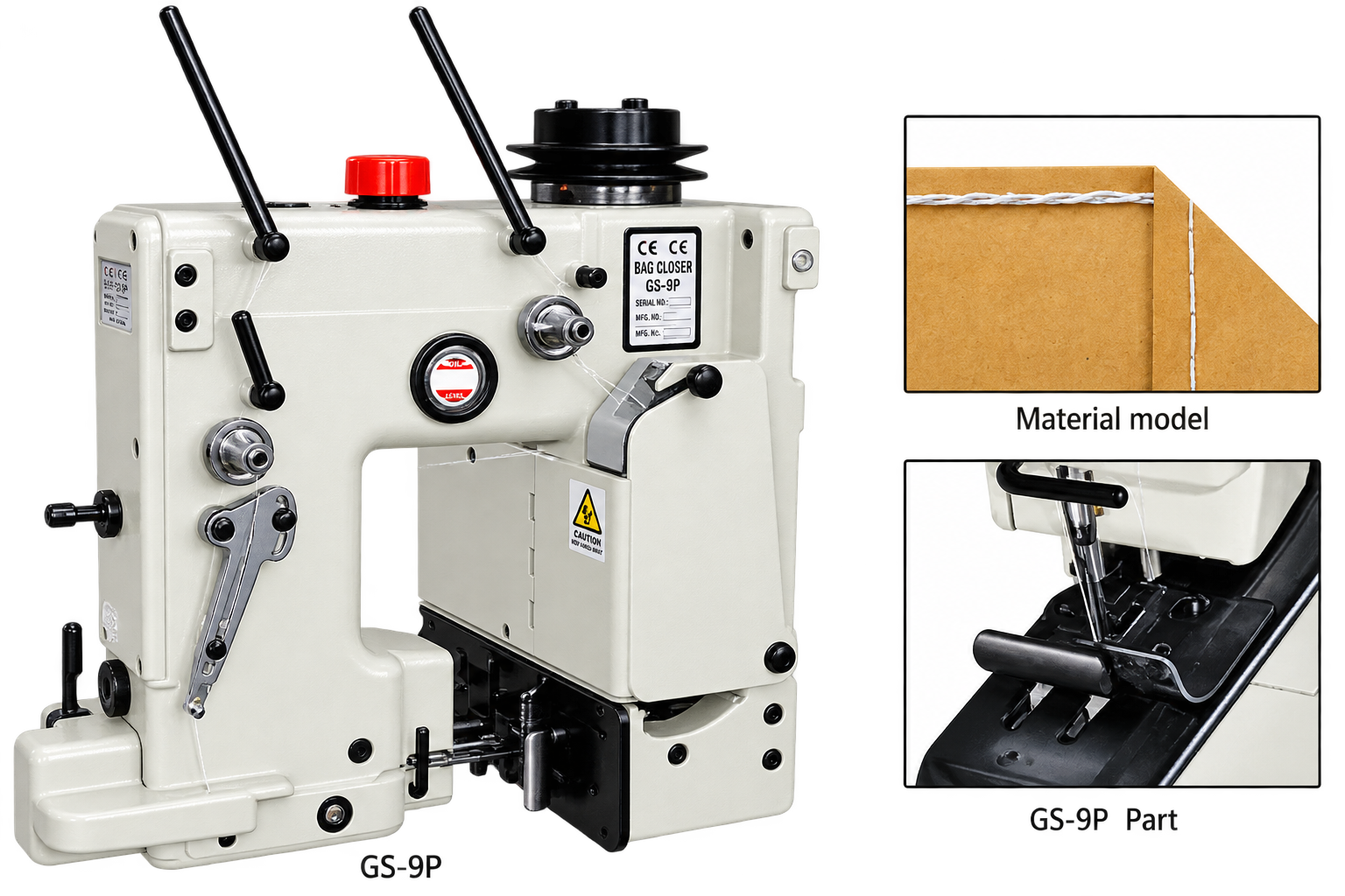 GS-9P Bag Sealing Sewing Machine Catalog Cover