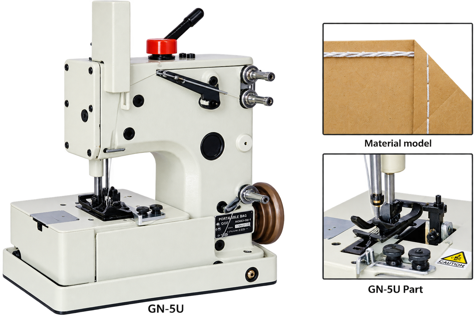GN-5U Bag Sealing Sewing Machine Catalog Cover