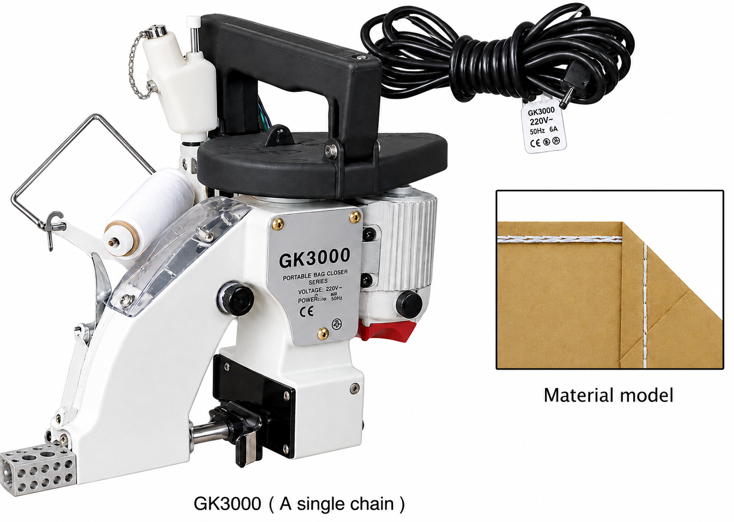 GK3000 Portable Sewing Machine Catalog Cover